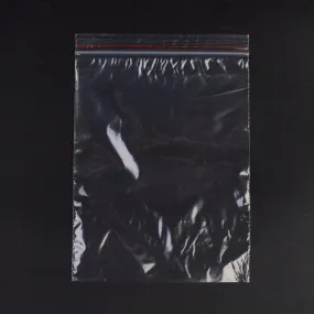 1 Bag Plastic Zip Lock Bags, Resealable Packaging Bags, Top Seal, Self Seal Bag, Rectangle, Red, 20x14cm, Unilateral Thickness: 1.3 Mil(0.035mm)