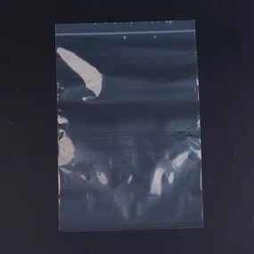 1 Bag Plastic Zip Lock Bags, Resealable Packaging Bags, Top Seal, Self Seal Bag, Rectangle, White, 36x24cm, Unilateral Thickness: 3.1 Mil(0.08mm), 100pcs/bag