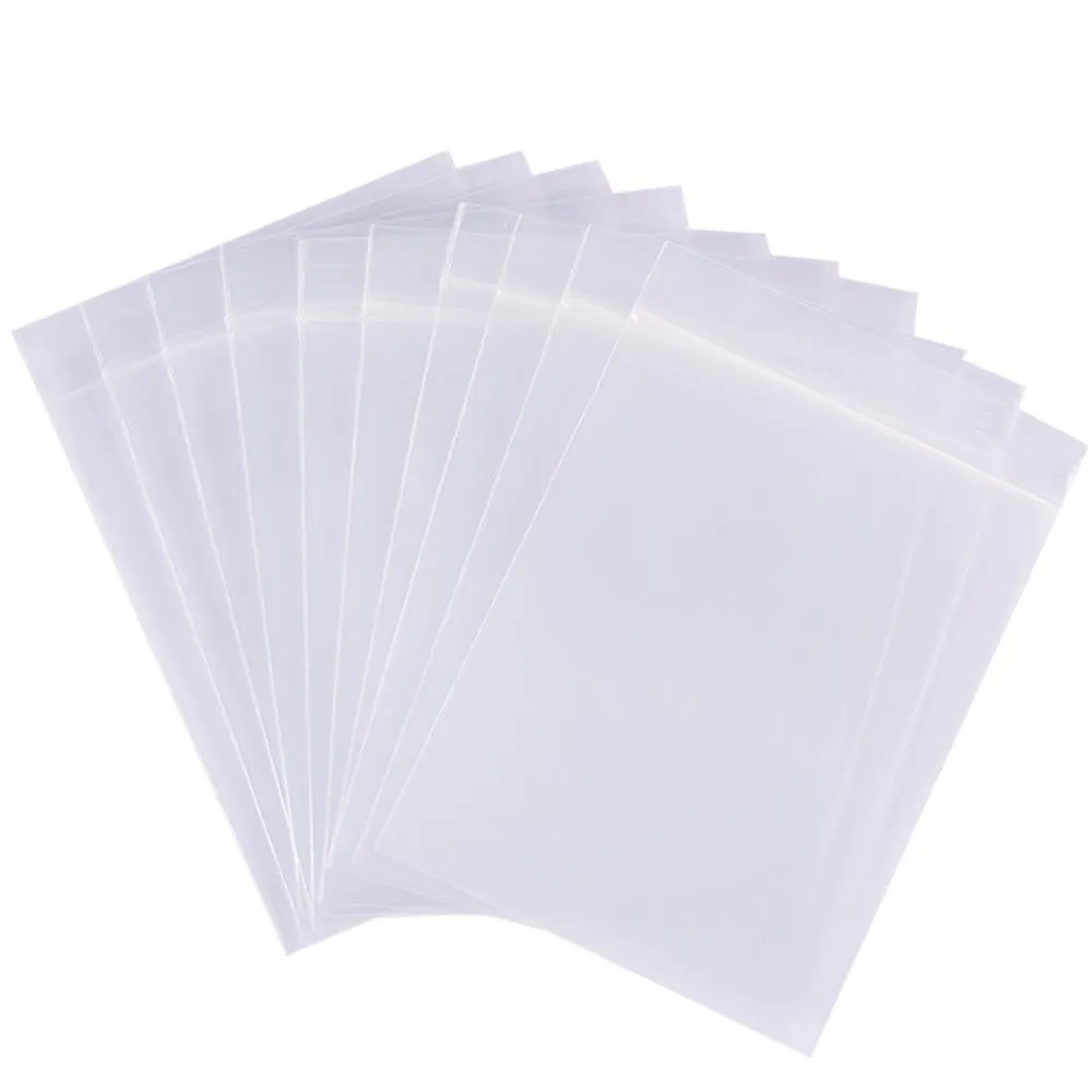1 Set 200 Pack 3 Mil Clear Resealable Heavy Duty Plastic Reclosable Zipper Bags - 3 x 4(7 x 10cm) for Food Craft Storage