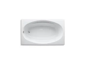 62.63" Acrylic Drop-In Bathtub in White
