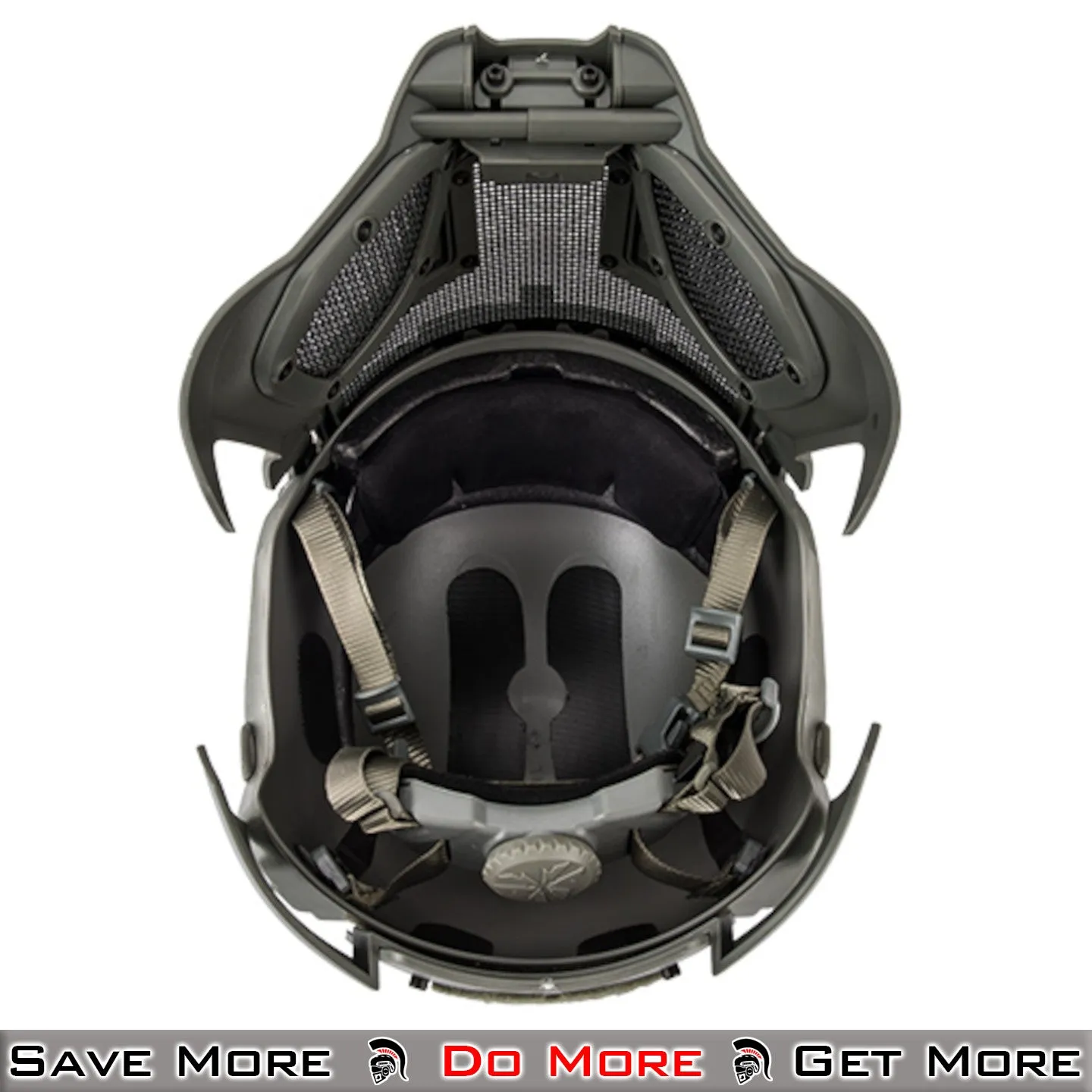AMA Interstellar Battle Trooper Full Face Airsoft Tactical Helmet for Protection - Foliage Green