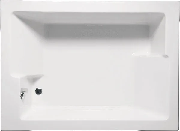Americh CF6648PA2 Confidence 66" x 48" Drop In Platinum Combo 2 Tub