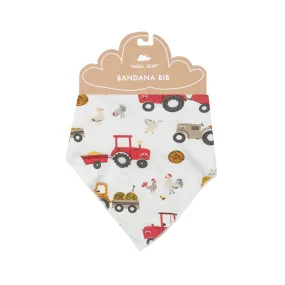 Angel Dear-Bib-Happy Tractors