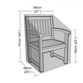 Armchair Cover Black