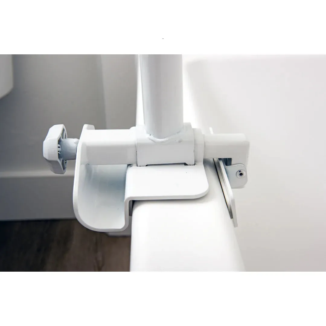 Bathtub Security Pole & Curve Grab Bar