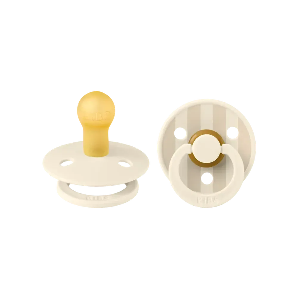 BIBS Liberty & Studio Natural Rubber Latex Pacifiers | Personalised
