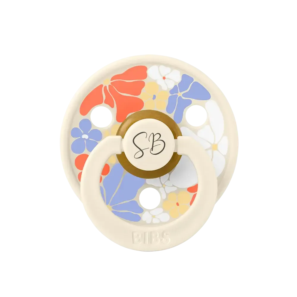BIBS Liberty & Studio Natural Rubber Latex Pacifiers | Personalised