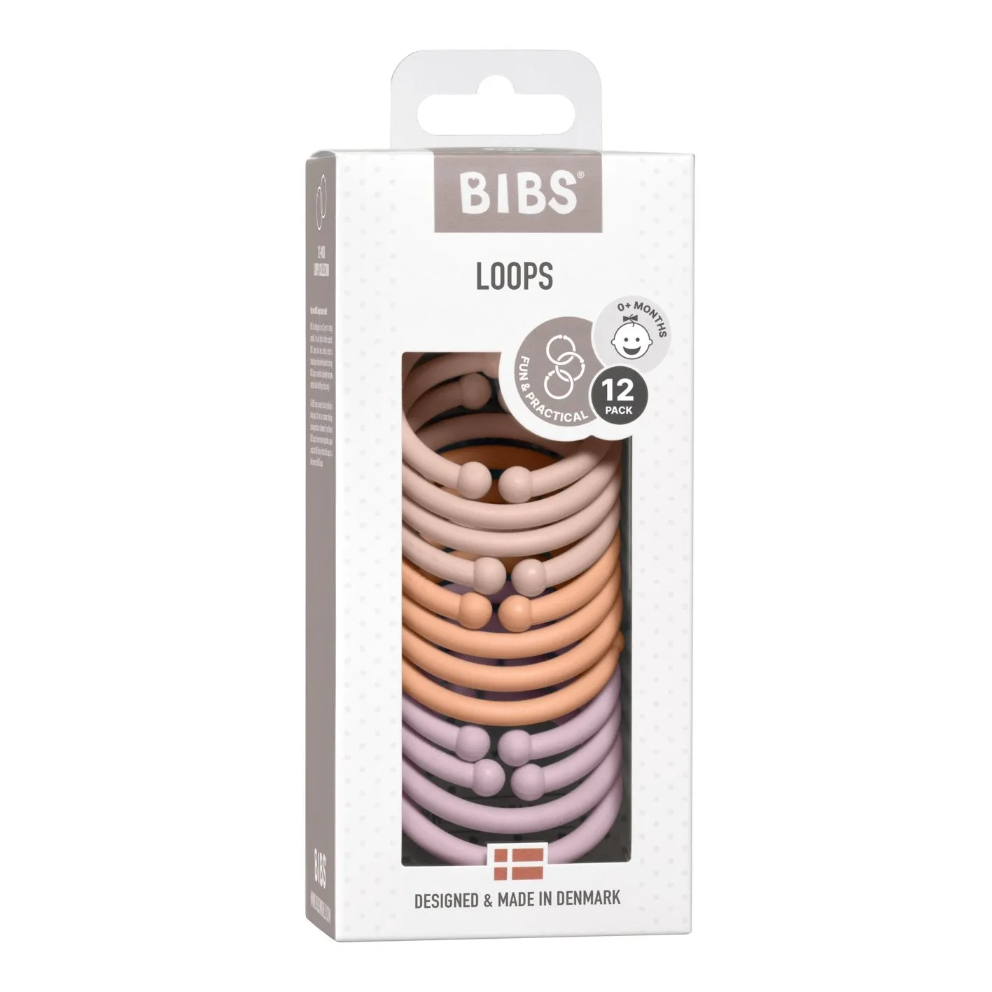BIBS Loops - Ivory | Honey Bee | Sand - 12 pack