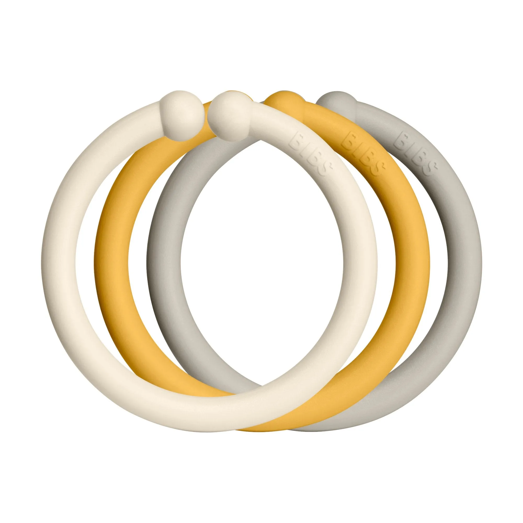 BIBS Loops - Ivory | Honey Bee | Sand - 12 pack