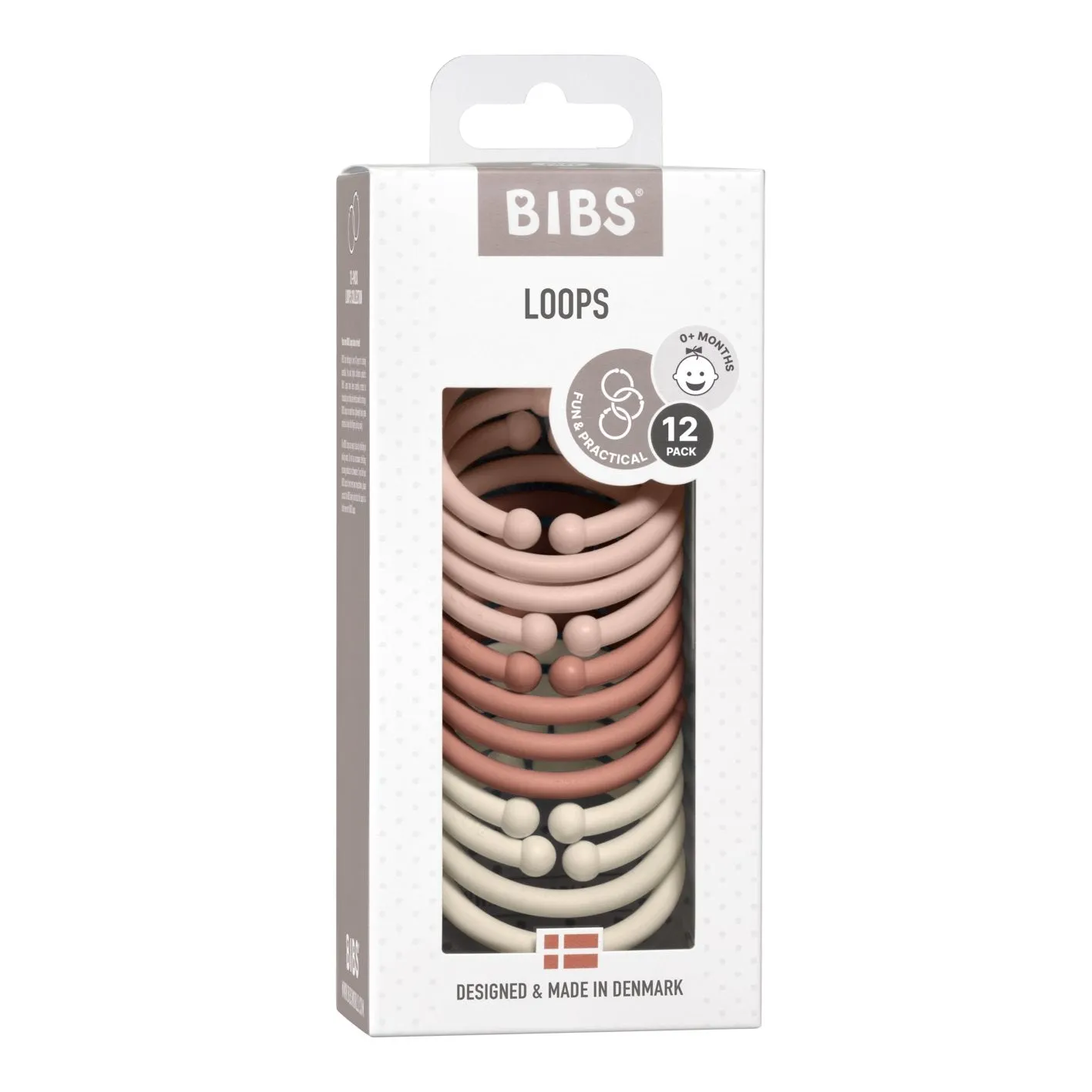 BIBS Loops - Ivory | Honey Bee | Sand - 12 pack