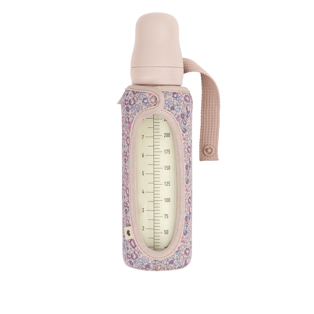 BIBS x LIBERTY Baby Bottle Sleeve Large - Eloise Blush