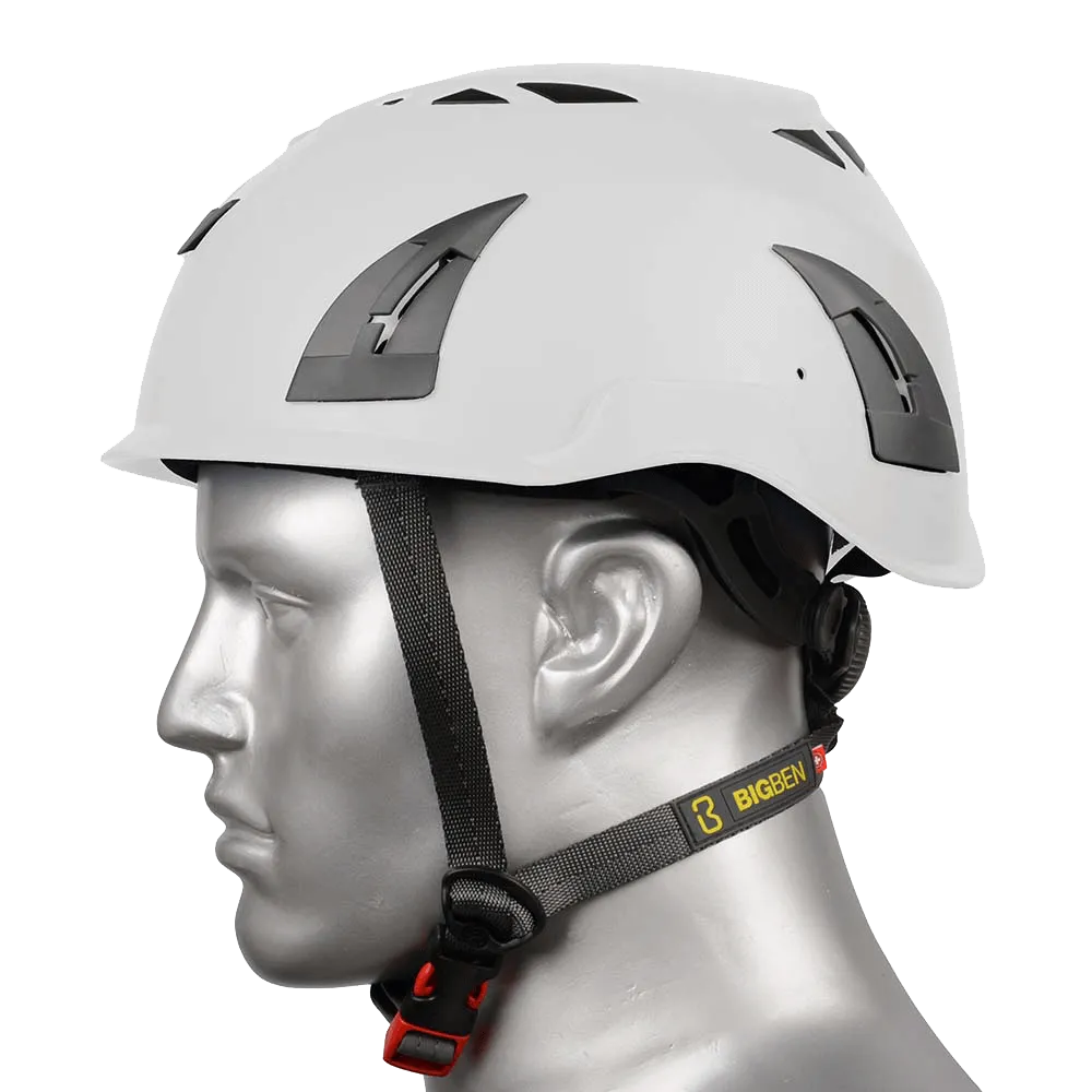 BIG BEN Ultralite Vented Height Safety Helmet, White