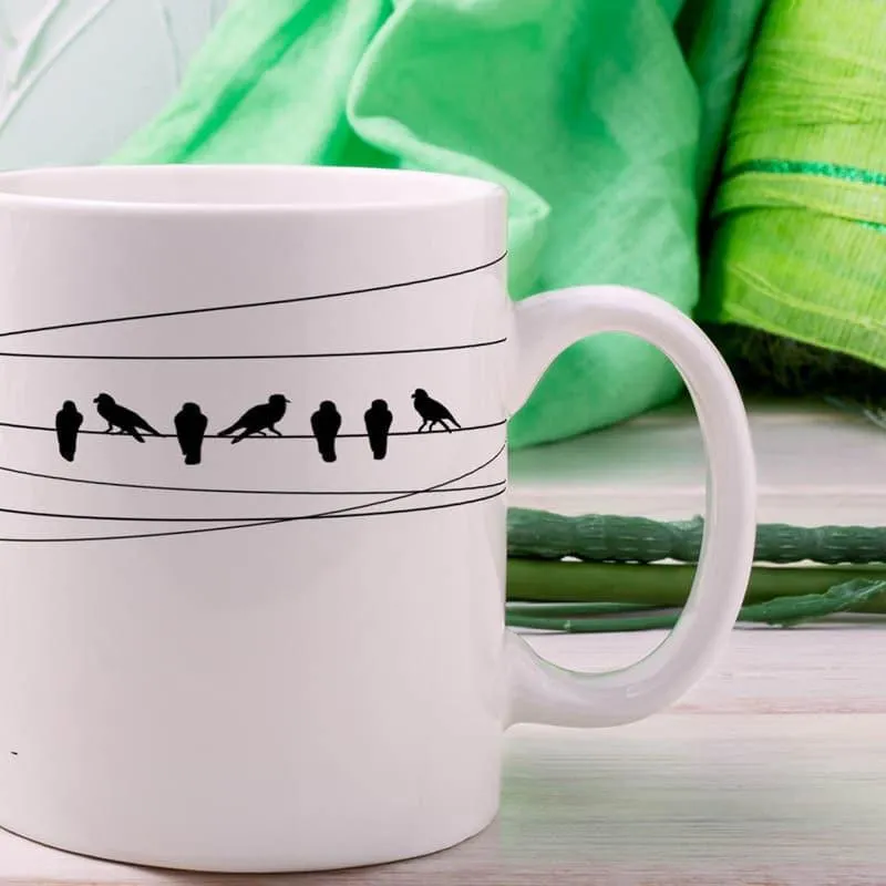 Bird Bista Mug - 350 ML
