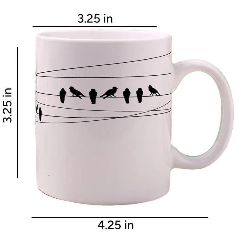 Bird Bista Mug - 350 ML