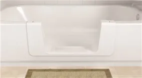 Bootz Maui Access Porcelain Enameled Bathtub With Right Hand Drain' White