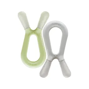 BUNNY Teether Sea Green/Ash