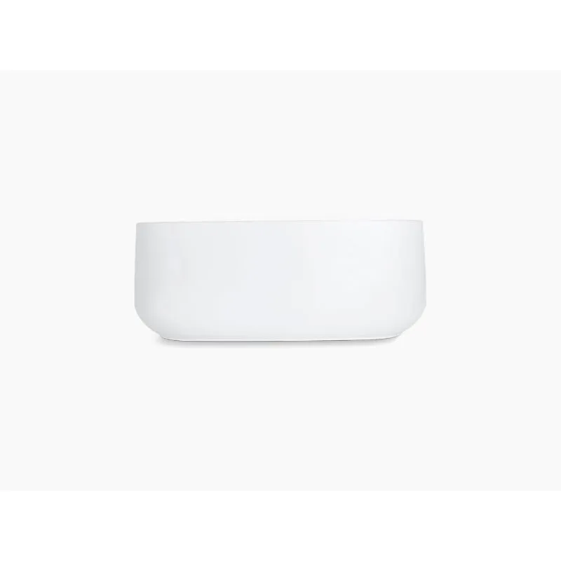 Ceric 59.69" x 28.88" x 23" Freestanding Bathtub in White