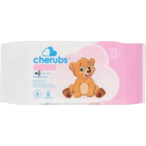 Cherubs Sensitive Fragrance Free Baby Wipes 72 Pack