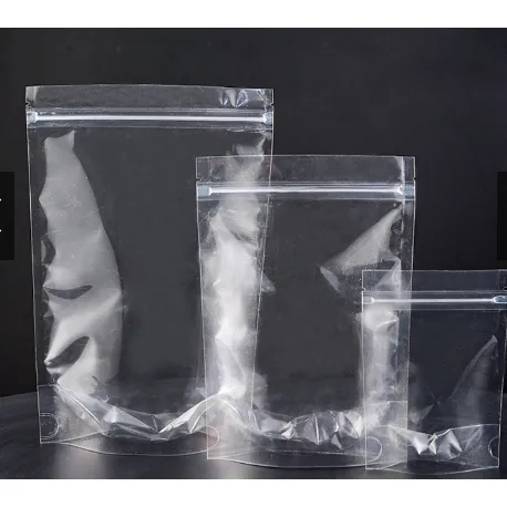 Clear Zip Lock Pouch Resealable Stand-up Bags 20x30 5cm 750g 10pack