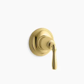 Devonshire Single-Handle Volume Control Trim in Vibrant Polished Brass