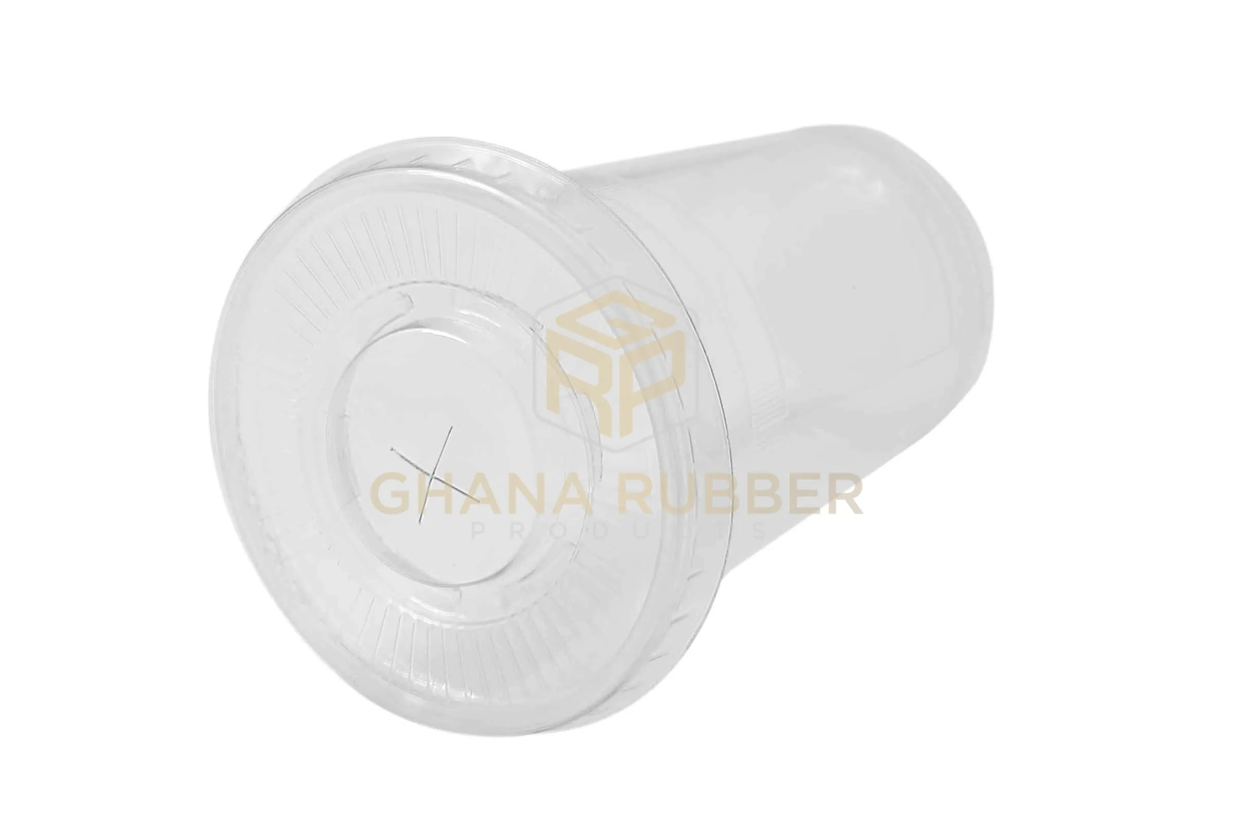 Disposable Plastic Cups 250cc Transparent   Flat Lids