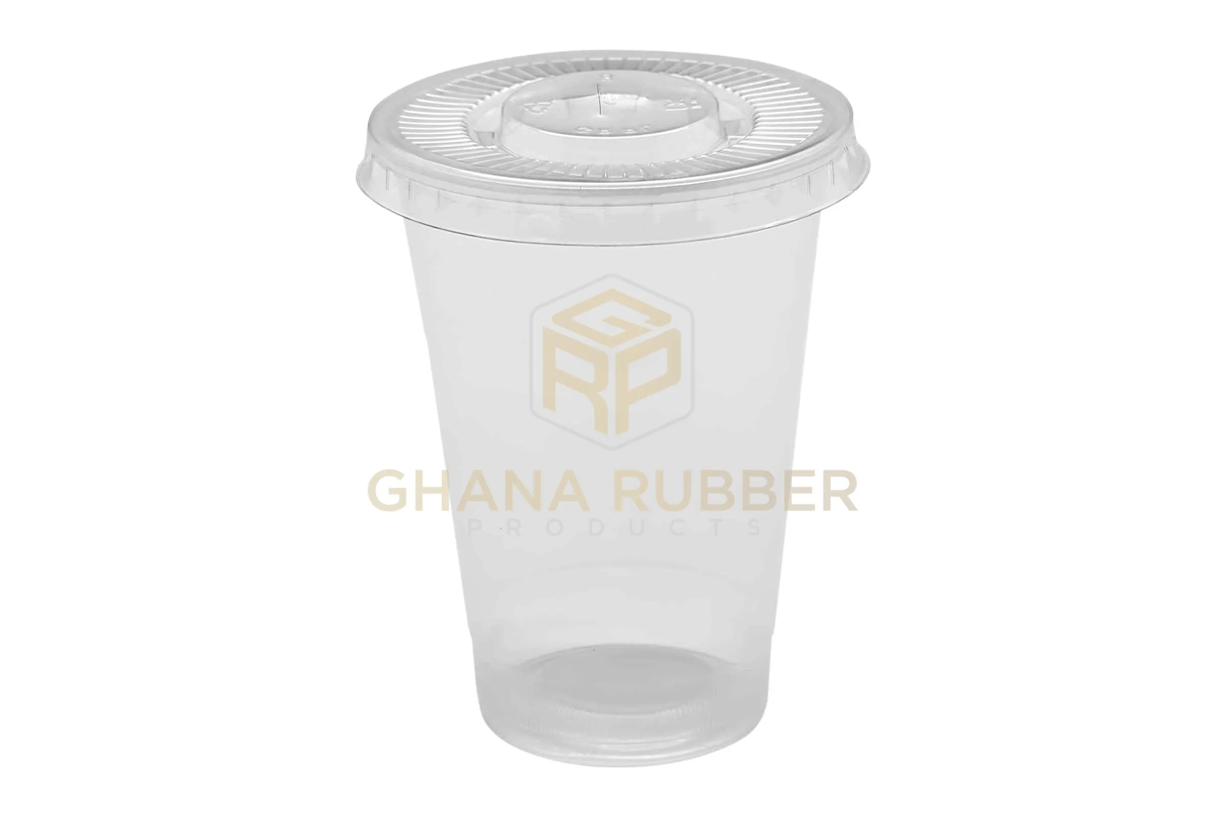 Disposable Plastic Cups 250cc Transparent   Flat Lids