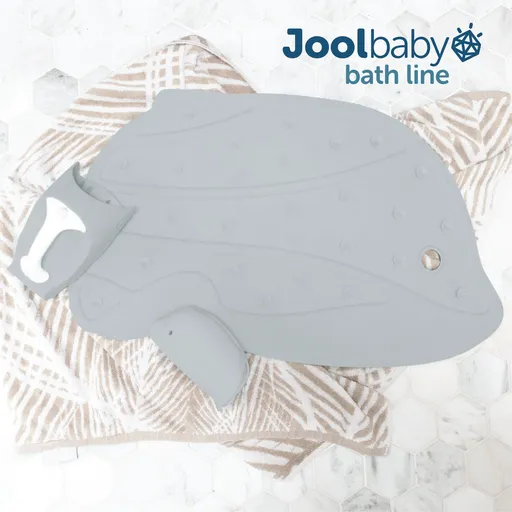 Dolphin Bath Mat for Kids - Blue