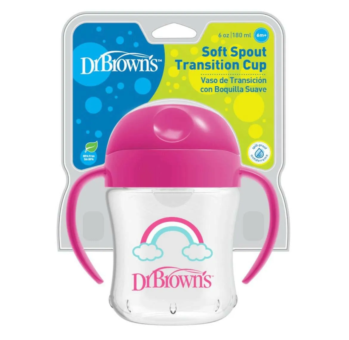Dr. Brown's Soft Spout Transition Cup 180ml