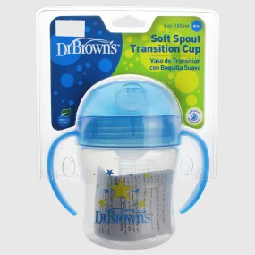 Dr. Brown's Soft Spout Transition Cup Blue 6M 