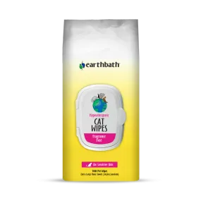 Earthbath Hypoallergenic Fragrance Free Grooming Cat Wipes