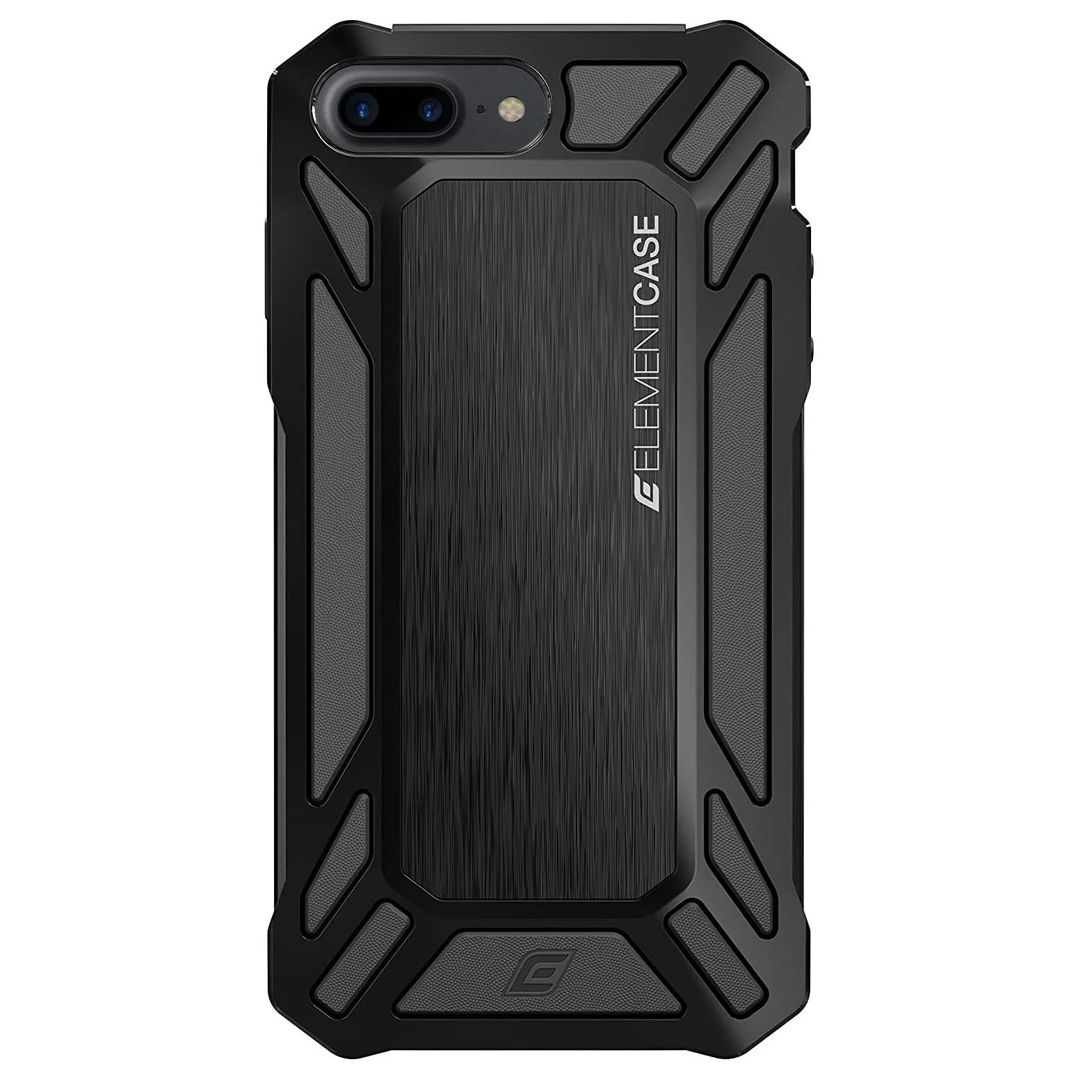 Element Case ROLL CAGE Tough Rear Cover for Apple iPhone 7 Plus & 8 Plus - Black