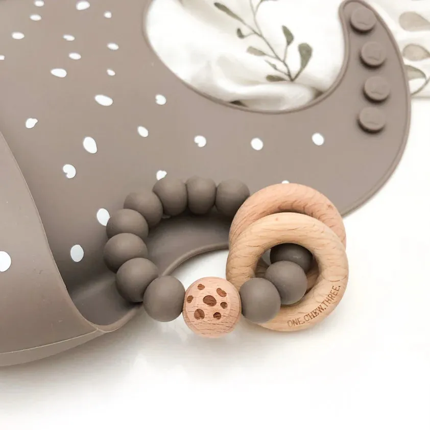 Elements Silicone Wood Teether