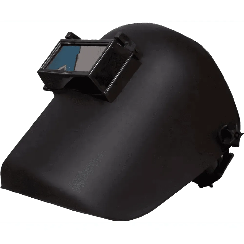 Flip front welding helmet