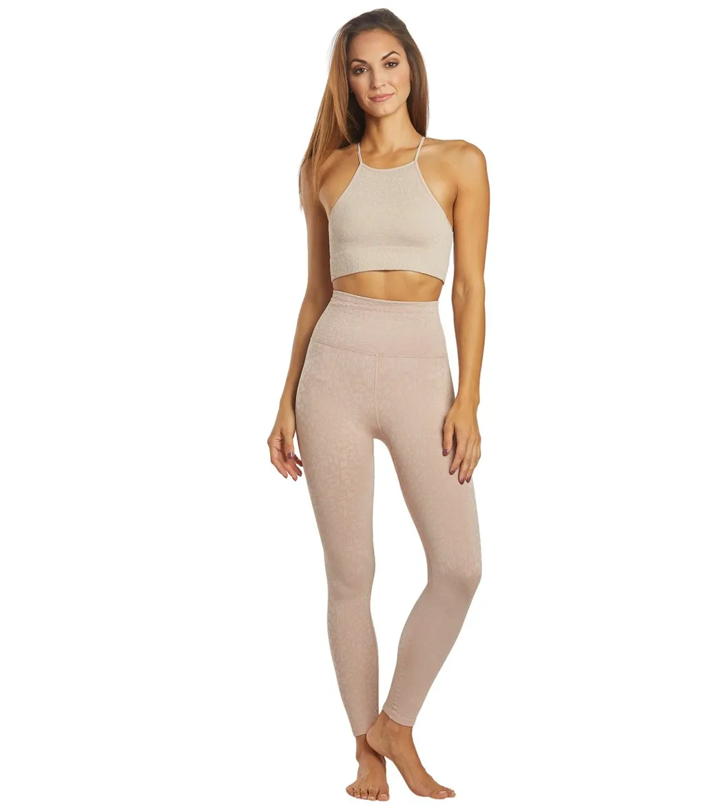 Free People Movement Good Karma Leopard Yoga Leggings