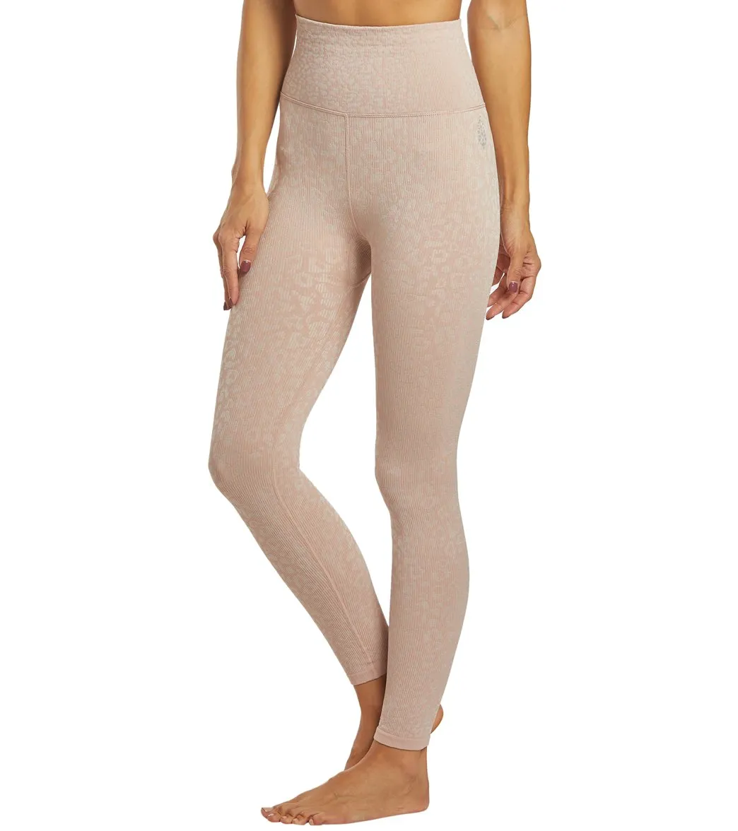 Free People Movement Good Karma Leopard Yoga Leggings