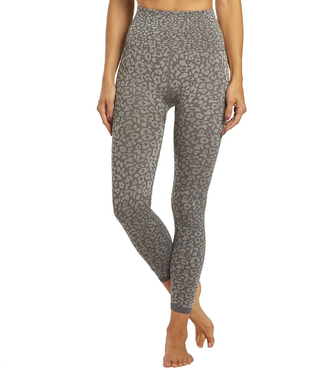 Free People Movement Good Karma Leopard Yoga Leggings