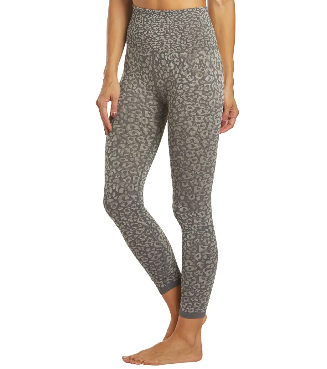 Free People Movement Good Karma Leopard Yoga Leggings