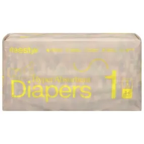 Freestyle Diapers Baby Size 1 6/34 Ct [UNFI #17365]