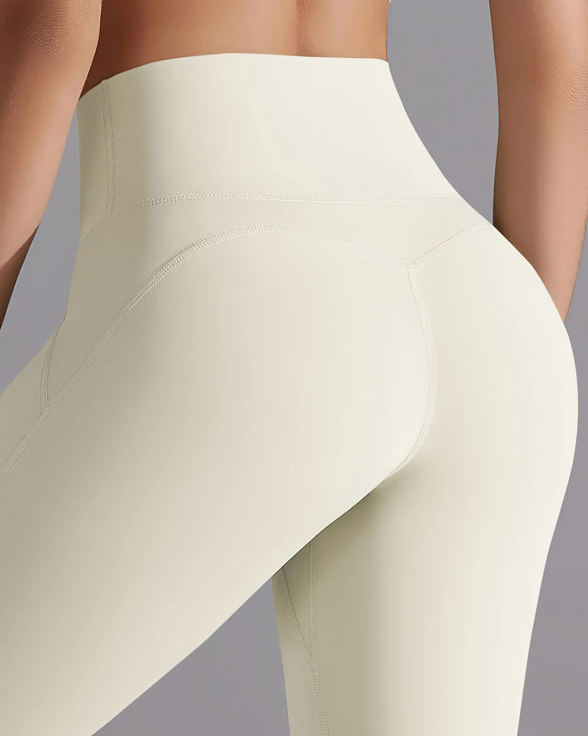 Giselle Seamless Leggings - Beige