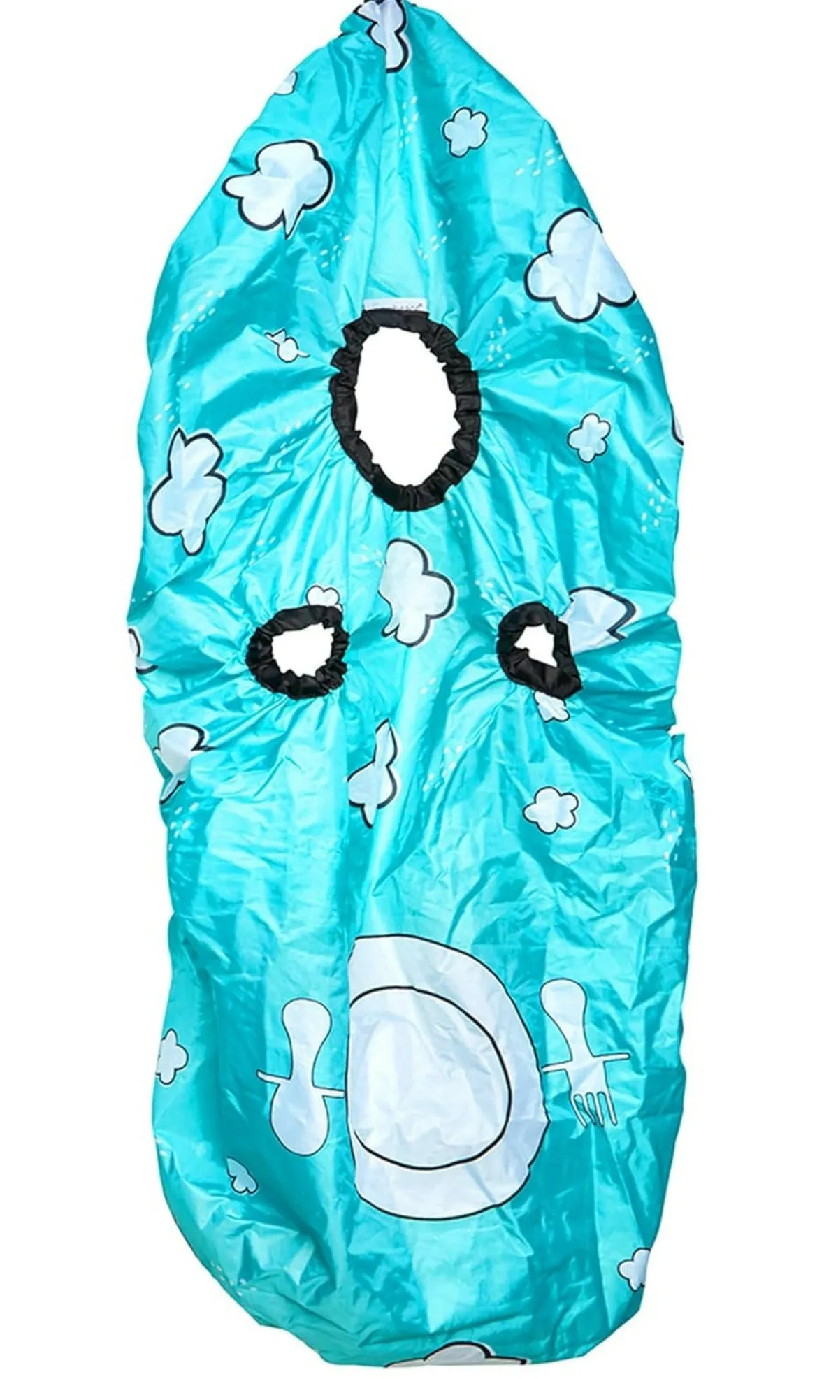 Grabease Allover Bib Self-Feeding Infants and Toddlers, Machine Washable, Ages 6-24 Months