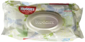 Huggies Natural Care Fragrance Free Baby Wipes Pack of 56