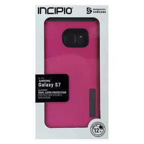 Incipio DualPro Dual Layer Protective Case Cover Samsung Galaxy S7 - Pink / Gray