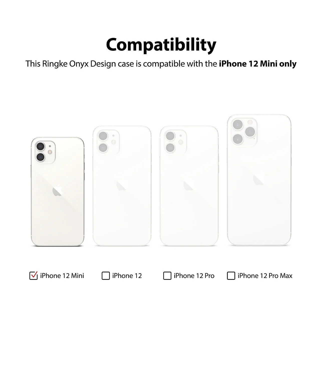 iPhone 12 Mini Case | Onyx Design