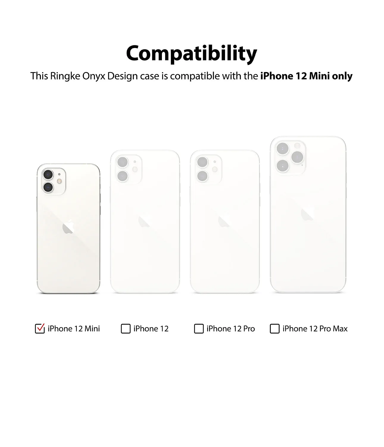 iPhone 12 Mini Case | Onyx Design