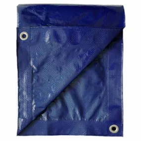ITM MD-GT-BB-0810 8' x 10' Blue Polyethylene Storage Tarp Cover - Quantity of 1