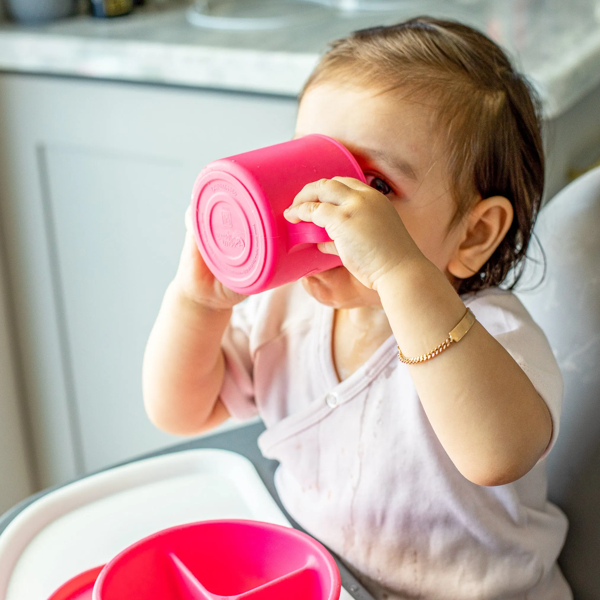 Learning Cup made from Silicone