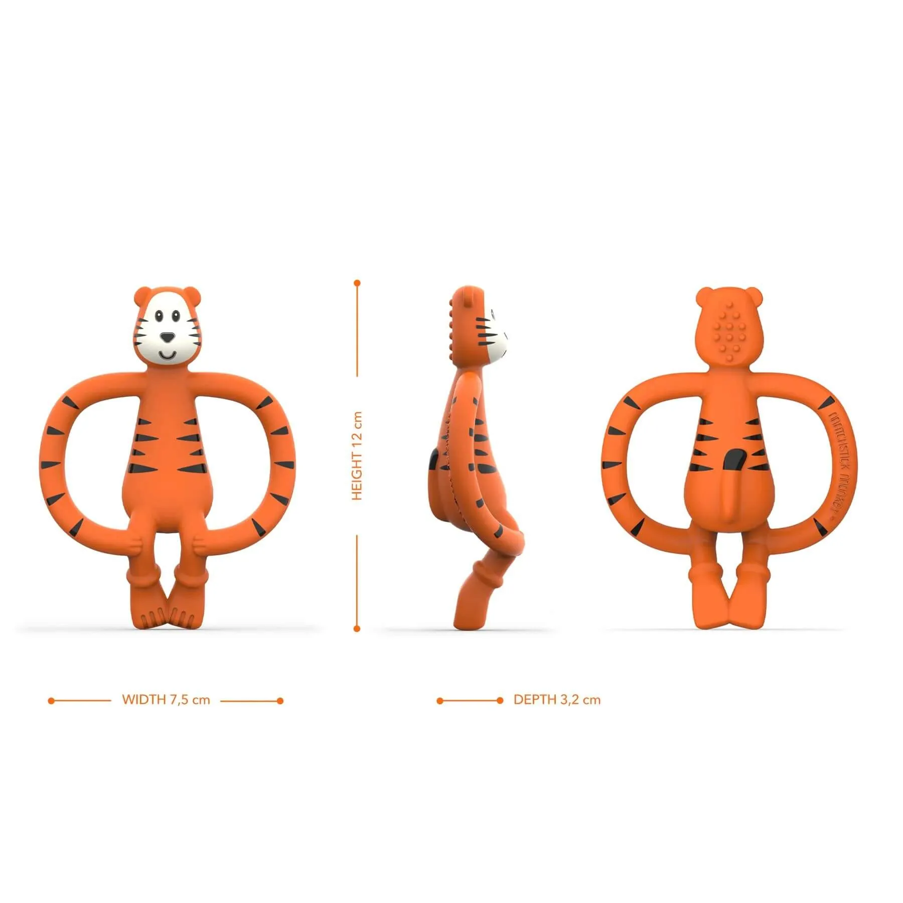 Matchstick Monkey Animal Teether (Teddy Teether)