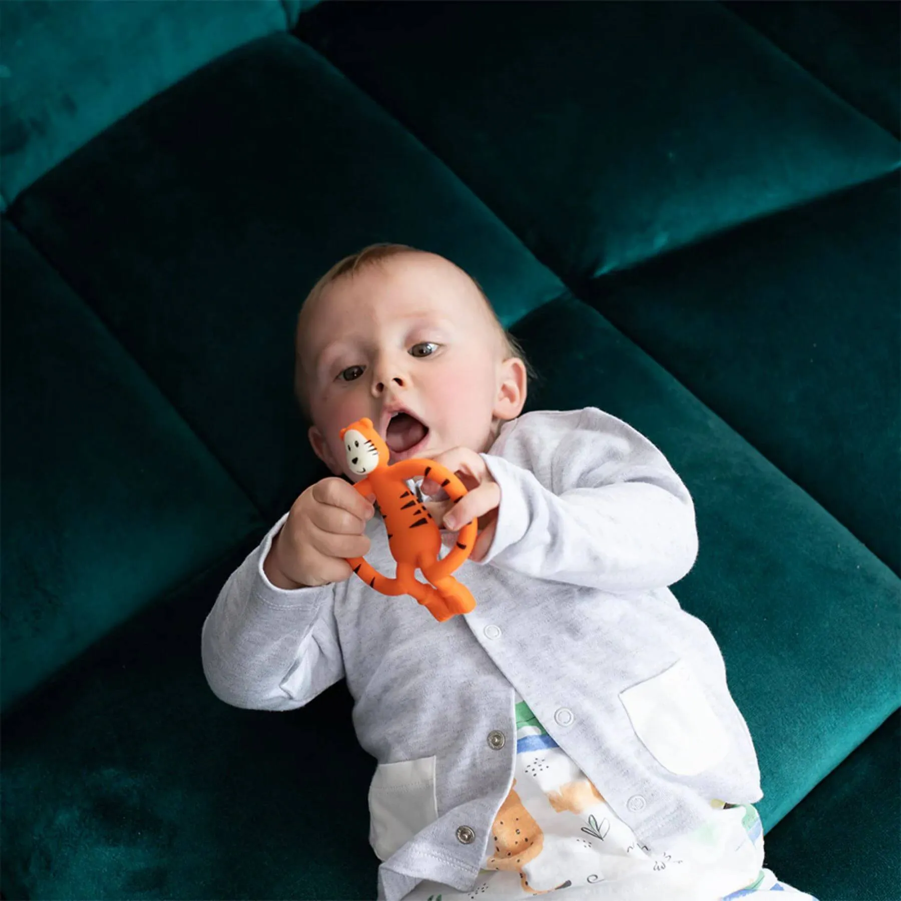 Matchstick Monkey Animal Teether (Teddy Teether)