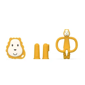 Matchstick Monkey Teething Starter Set (Ludo Lion)