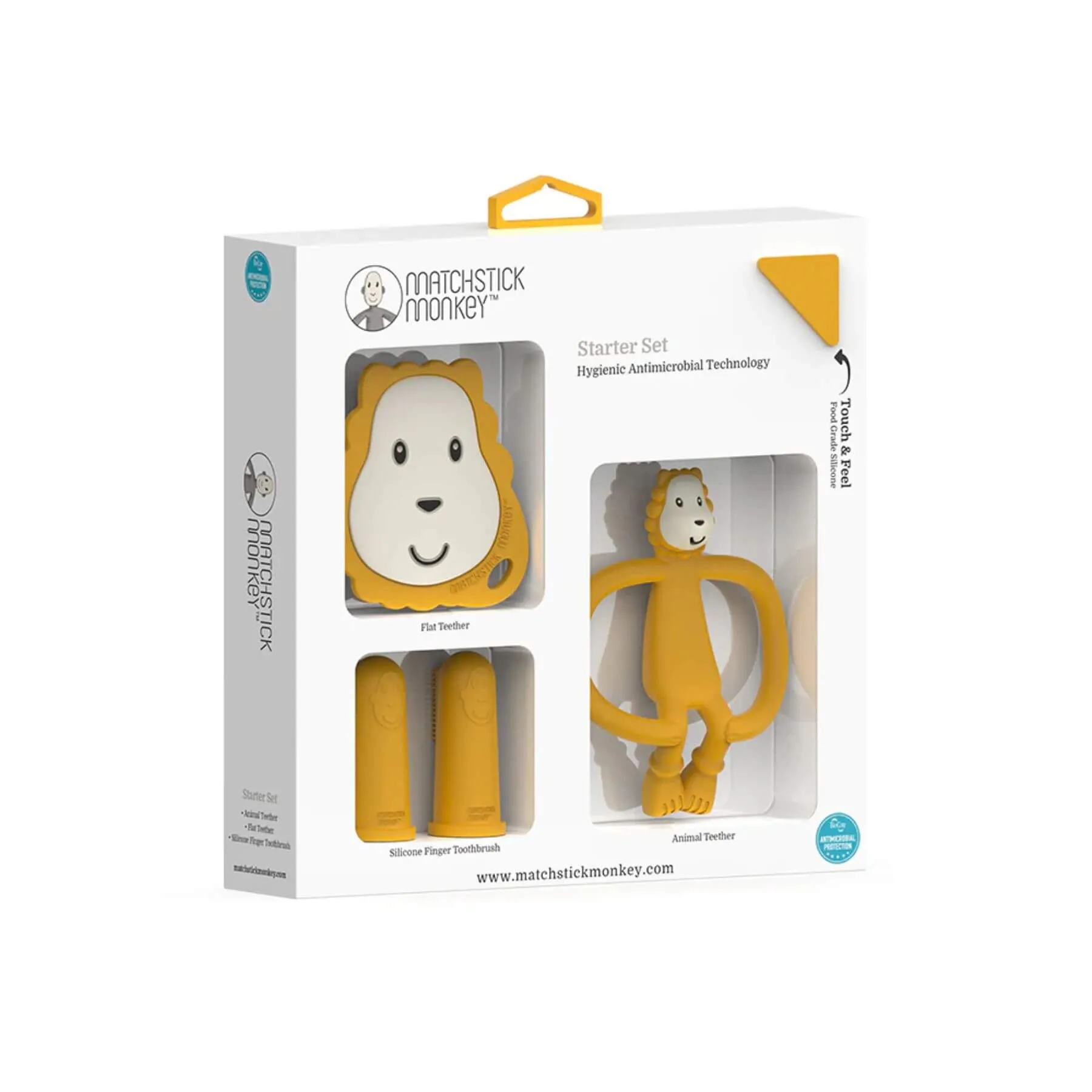 Matchstick Monkey Teething Starter Set (Ludo Lion)